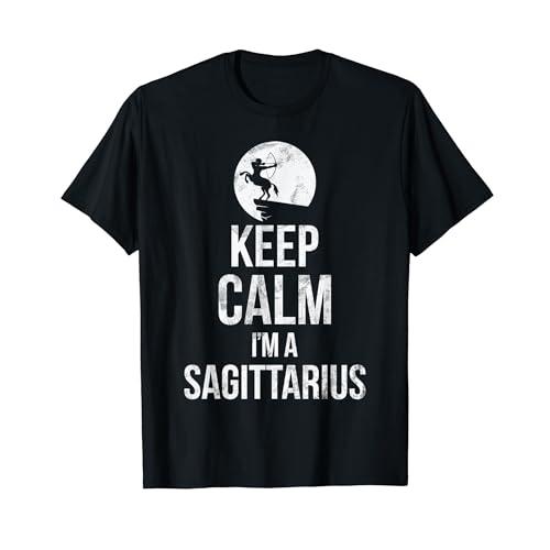 射手座で冷静さを保つ Tシャツ