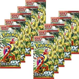 ポケモンカードゲーム スカーレット＆バイオレット スカーレットex 拡張パック 10パックセット｜shinisekaimonohompo2