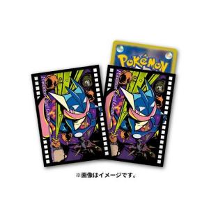 ポケモンセンターオリジナル ポケモンカードゲーム デッキシールド スリーブ プレミアム グロス Midnight Agent the cinema ゲッコウガ｜shinisekaimonohompo2