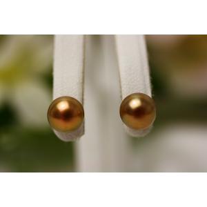 アコヤ真珠パールピアス 8.0-8.5mm チョ...の商品画像