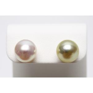 南洋白蝶真珠パールルース 両穴 15mm ナチュラルゴールドカラー : 真珠