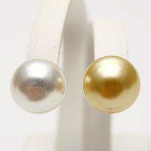 南洋白蝶真珠パールピアス 15mm マルチカラー K18製 : 真珠倶楽部 