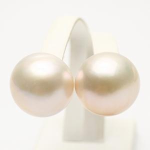 南洋白蝶真珠パールペアルース ケシ 14×8mm ナチュラルゴールドカラー