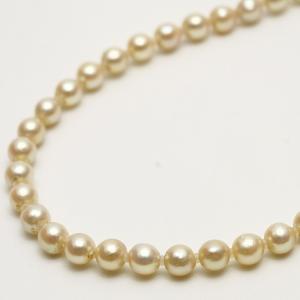 アコヤ真珠パールネックレス 5.0-5.5mm ピンクグリーンカラー 入学式 