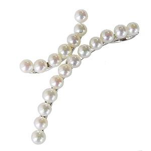 パール ブローチ 真珠ブローチ フォーマル ブドウ 葡萄 ぶどう あこや