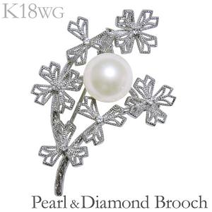 パール ブローチ パールブローチ フォーマル 帯留め 真珠 真珠帯留め