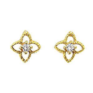 ルビー ピアス スタッドピアス ダイヤモンド 0.06ct プラチナ Pt pt900