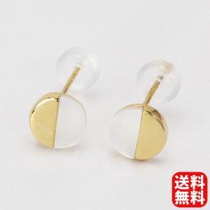 ピアス 白蝶貝ピアス 白蝶貝 シェル スタッドピアス k10 10k 10金