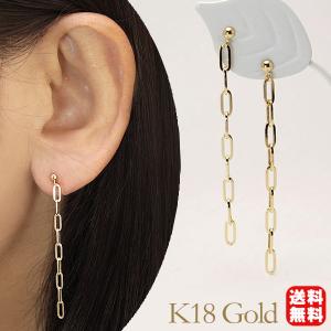 ピアス フックピアス k18 ピンクゴールド ゴールド しずく型