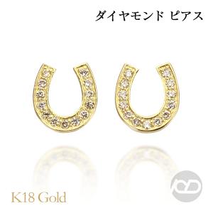 ピアス フックピアス ダイヤモンド k18 イエローゴールド しずく型
