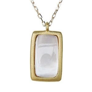 アガット白蝶貝ダイヤホワイトシェルネックレス