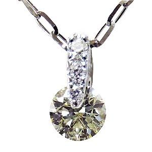 ペンダント ネックレス ダイヤモンド ペンダントネックレス 0.20ct k18 