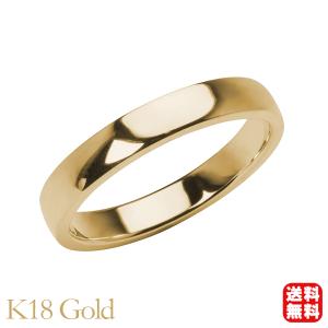 リング 形状記憶 k18 イエローゴールド 18金 18k 形状記憶リング
