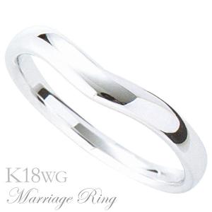 マリッジリング 結婚指輪 高品質 k18 ホワイトゴールド メンズ 3bm ジュエリー 人気 プレゼント ギフト ご褒美 自分買い｜shinjunomori