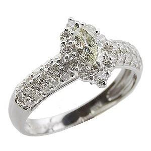 ダイヤモンド ダイヤモンドリング ダイヤモンド指輪 ダイヤ 1.00ct台 ダイヤリング マーキス ...