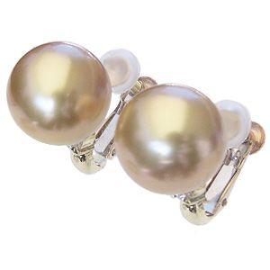 真珠 イヤゴールド系 南洋白蝶真珠 ゴールデンパール 11mm ゴールド