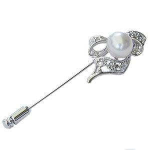 パール ブローチ フォーマル メンズ ピンブローチ 兼用 ペンダント