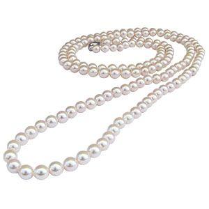 パール ネックレス パールネックレス 真珠ネックレス パールロング