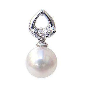 パールピアス 18金 パール ピアス 18k あこや真珠 k18 ホワイト