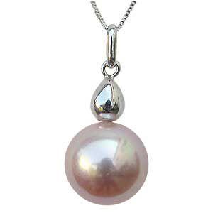 真珠ネックレス パールネックレス 淡水パール 湖水真珠 ホワイト