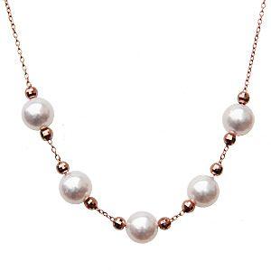 真珠パール ペンダント あこや本真珠 k18 ピンクゴールド 7mm