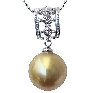 ペンダントトップ ネックレスペンダント 南洋真珠パール pt900