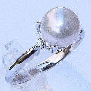パール リング プラチナ pt900 真珠 指輪 本真珠 冠婚葬祭 結婚 入園
