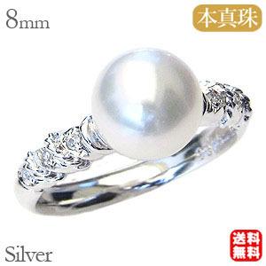 パール リング 普段使い k18 18k 18金 真珠指輪 本真珠 イエロー