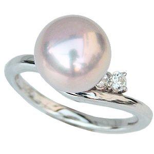 k18 本真珠リング 楽天市場】【ポイント10倍】k18 パール リング 普段使い シンプル 重ね