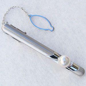 ネクタイピン ピン タイピン タイタック パールタイピン 真珠 ブラック