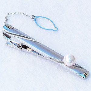 真珠 タイピン タイバー パール 7-7.5mm あこや本真珠 ジュエリー カジュアル 人気 プレゼ...