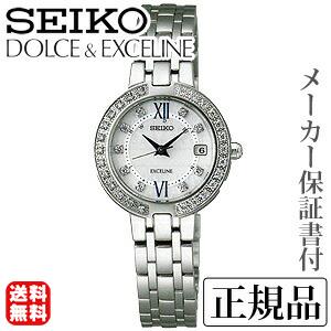 SEIKO セイコー ドルチェ＆エクセリーヌ DOLCE＆EXCELINEXCELINERESTIGE LINE ソーラー電波時計 腕時計 正規品 1年 SWCW083 プレゼント ギフト 自分買い｜shinjunomori