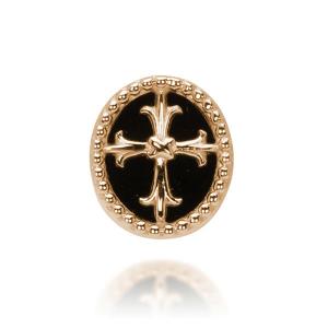 ピアス オニキスピアス オニキス スタッドピアス k18 18k 18金 ピンク