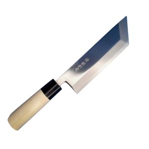 越前刃物 宝馬 本格派 そば切包丁 ステンレス鋼 300mm 合板ハンドル