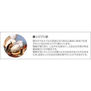 ボックスシーツ エジプト産の超長綿 ベッドシー...の詳細画像4