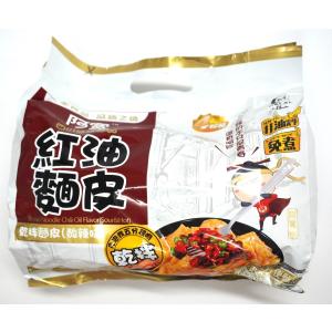 阿寛紅油面皮 酸辣味 インスタントラーメン 4食...の商品画像