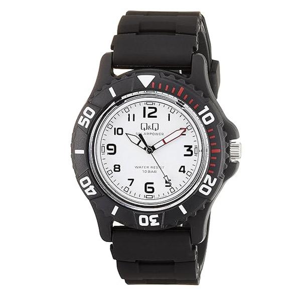 シチズン 腕時計 紳士 アナログ ソーラー電源 10気圧防水 回転ベゼル ブラック E02A-002...