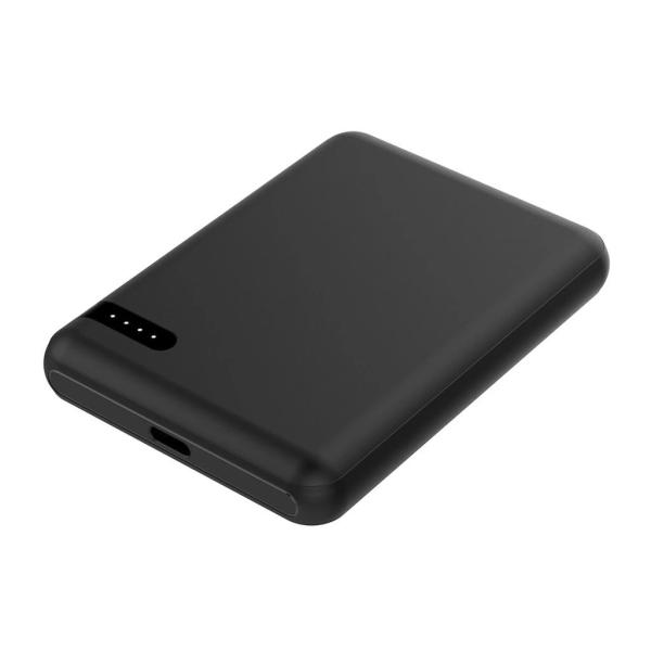 モバイルバッテリー 5000mAh クレジットカードと同等サイズの極薄設計 HIDISC HD4-M...
