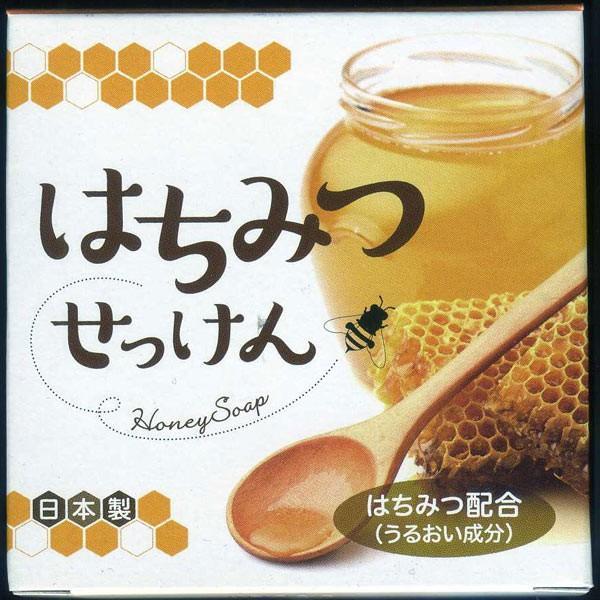 クロバー石鹸 モイスチャーはちみつ石けん ８０ｇ HYA-SHCｘ１２個セット/卸/送料無料