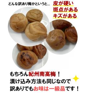 減塩3% 超訳あり つぶれ梅 はちみつ梅 美味...の詳細画像1