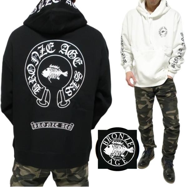 BRONZE AGE/ブロンズエイジ パーカー フード プルオーバー 裏起毛 ジャケット オーバーサ...