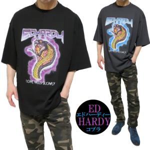 Ed Hardy（エド・ハーディー） Tシャツ ラブキル/スカル/ドクロ/髑髏
