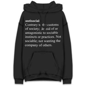 ANTI SOCIAL SOCIAL CLUB【アンチソーシャルシーシャルクラブ】MEANINGS BLACK SWEAT HOODIE【ミーニングス ブラック スウェットフーディ】 / BLACK @18500｜shinkirou