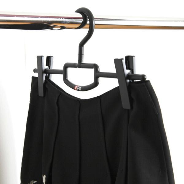 ハンガー スカート F-Fit クリップバー 収納 スカート掛け
