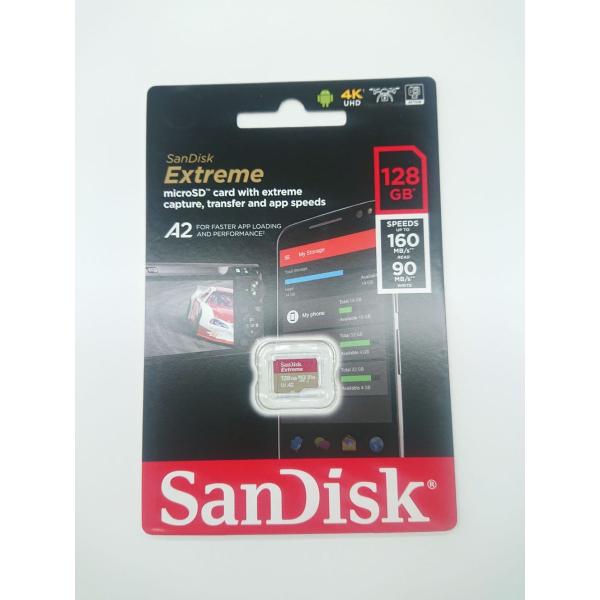 SanDisk エクストリーム microSDHC 128GB サンディスク マイクロSDカード