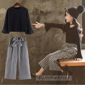 子供服 セットアップ 女の子 キッズ 長袖 春秋 秋着