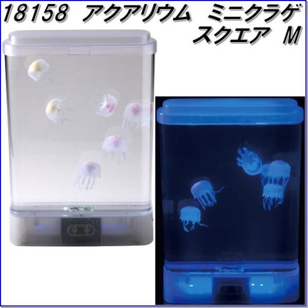 イシグロ　18158　アクアリウム　ミニクラゲ　スクエア　M【メーカー直送製品】【アクアリウム　イン...