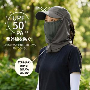 日除帽子 サンキャップ 日焼け防止 帽子 釣り...の詳細画像4