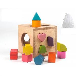 型はめパズル　知育玩具　木のおもちゃ　木の�