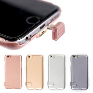 iPhone6 iPhone6s 専用 ケース型 モバイルバッテリー 大容量 軽量 薄型 小型 コンパクト ケーブル不要 カバー 充電器 iPhone 1500mAh